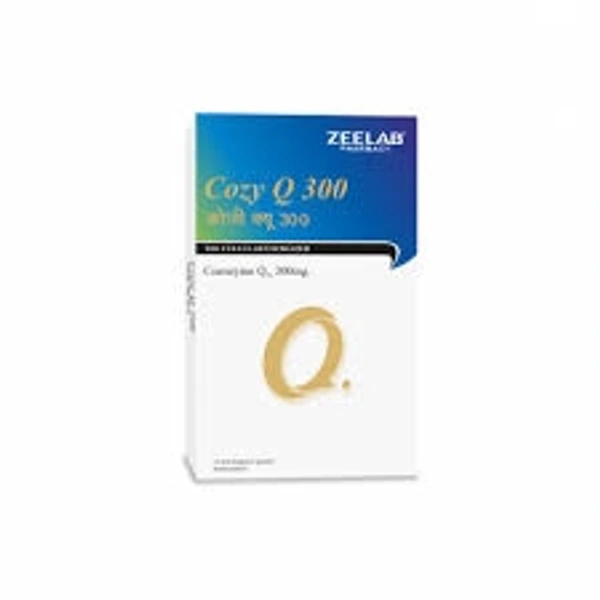 Cozy Q 300 Cap - 15Cap, Coenzyme Q (300 mg)