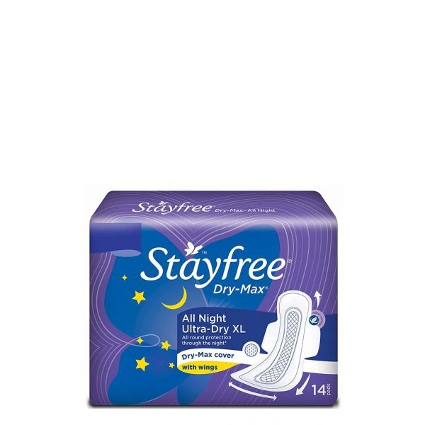 STAYFREE DRY MAX ALL NIGH - 7PC