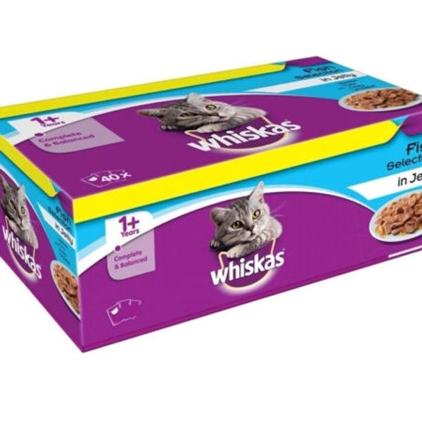 WHISKAS OC/FISH POUCH CAT - 1.2KG