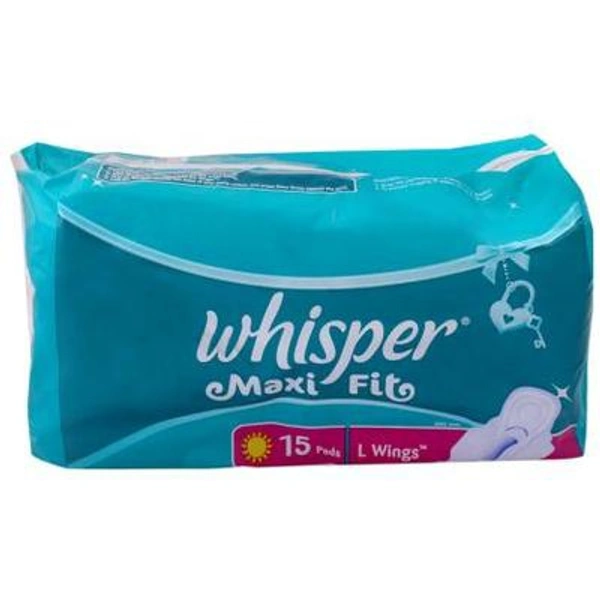 WHISPER MAXI FIT LARGE - 8PC