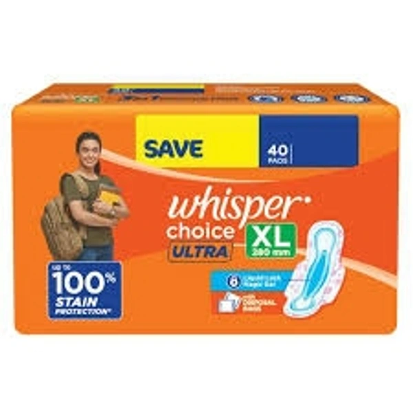 WHISPER CHOICE ULTRA XL - 40PADS