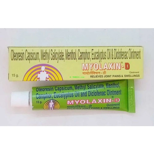 MYOLAXIN D OINT - 15GM
