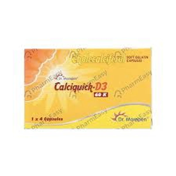 G.CALCIQUICK D3 60K CAP - 4C