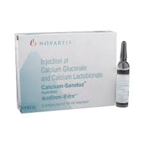 CALCIUM SANDOZ 10% INJ - 10ML