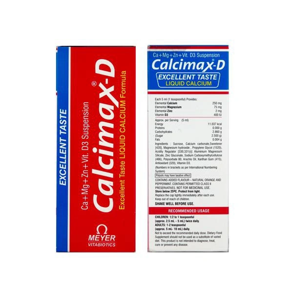 CALCIMAX D SUSP - 200ML