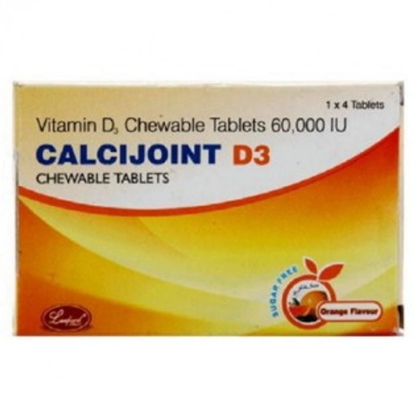 CALCIJOINT D3 CHEW TAB - 4TAB