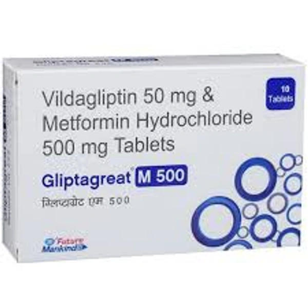 GLIPTAGREAT M 500MG - 10TAB