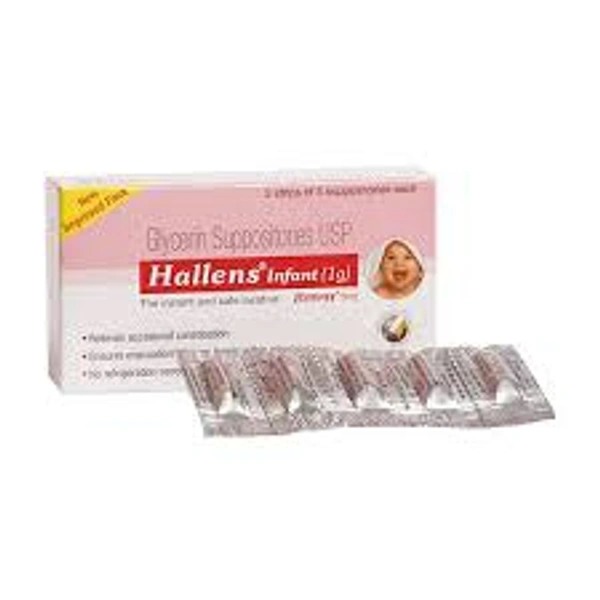 HALLENS GLY SUPP INFANT - 5PC