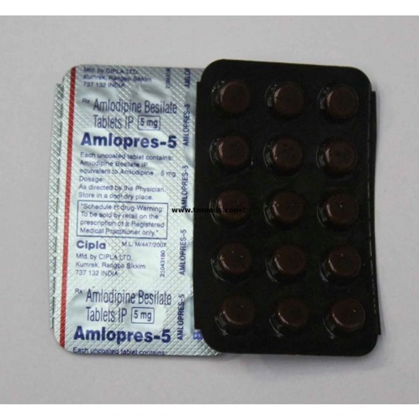 AMLOPRES 5MG - 30TAB