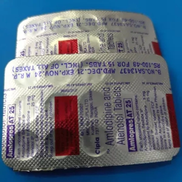 AMLOPRES AT 25MG - 15TAB