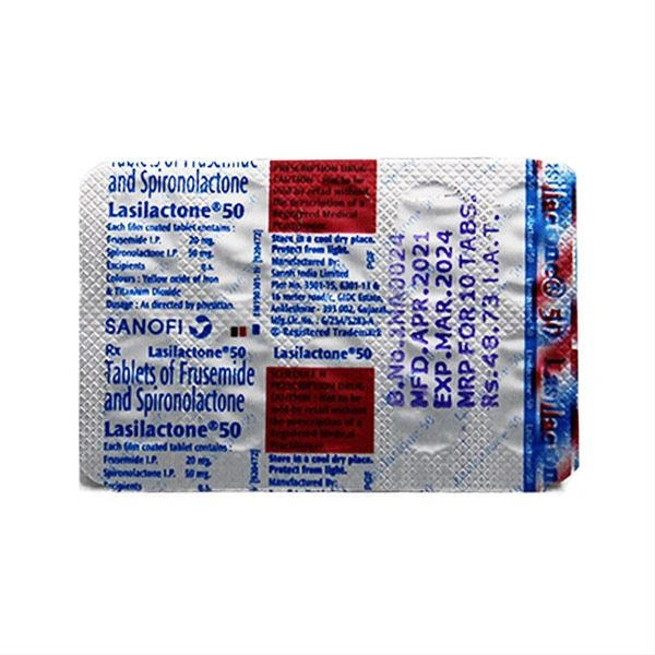 LASILACTONE 50MG - 10TAB