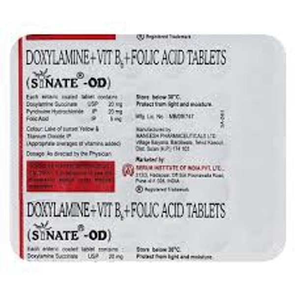 SINATE OD - 10TAB