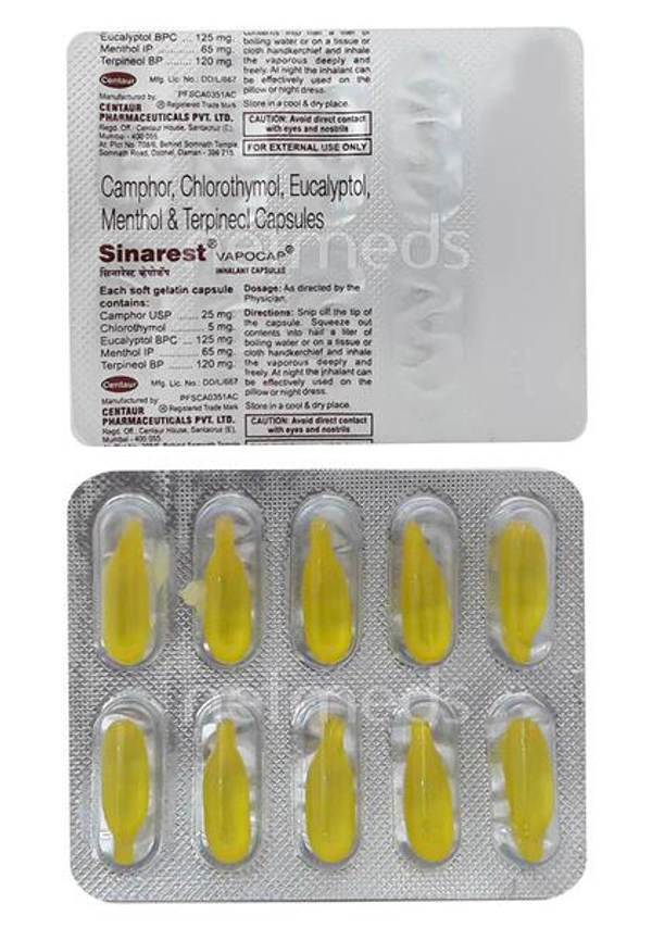 SINAREST VAPOCAPS - 10C