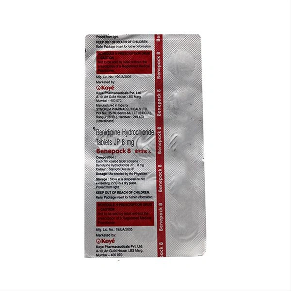 BENEPACK 8MG - 10TAB