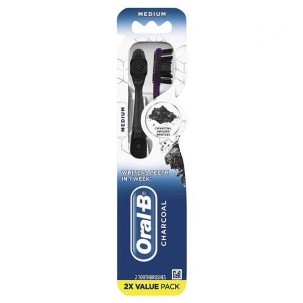 ORAL B-CHARCOAL CD MEDIUM - 1PC