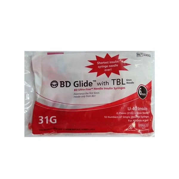BD ULTRAFINE INSUL 40I.U. - 31G