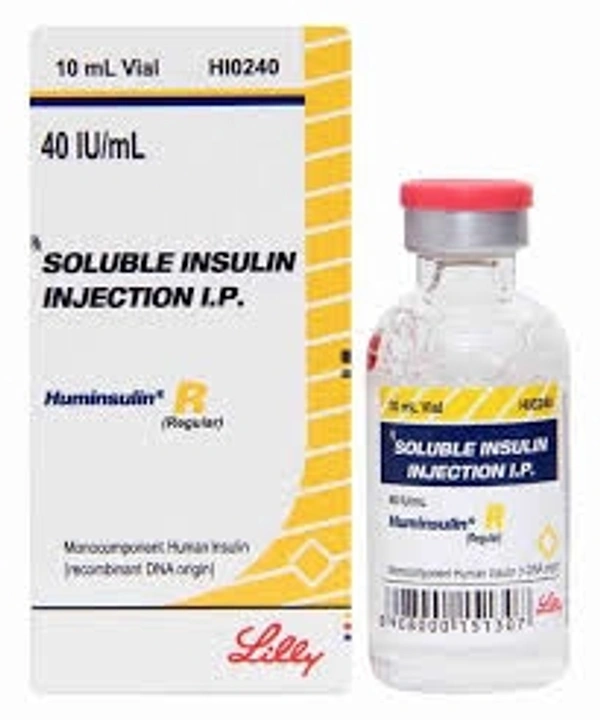 HUMINSULIN R 40IU INJ - 10ML