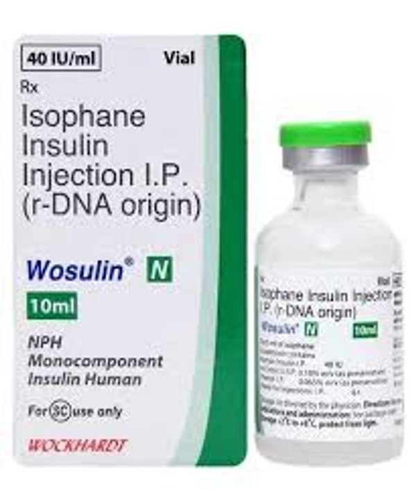 WOSULIN N INJ - 10ML