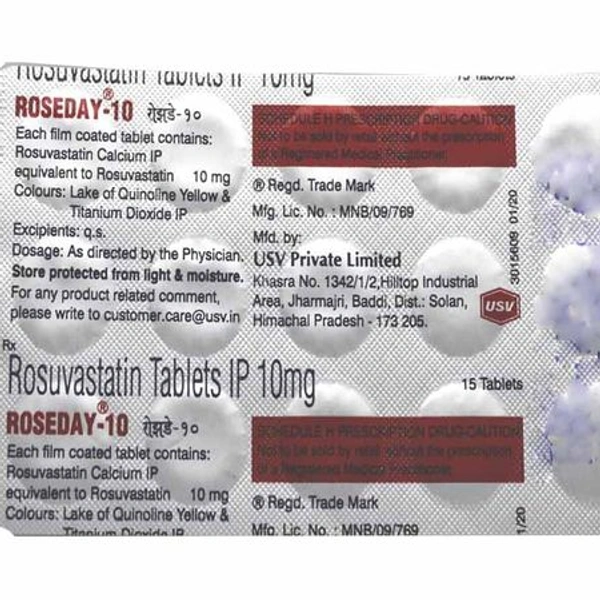 ROSEDAY 10MG - 15TAB