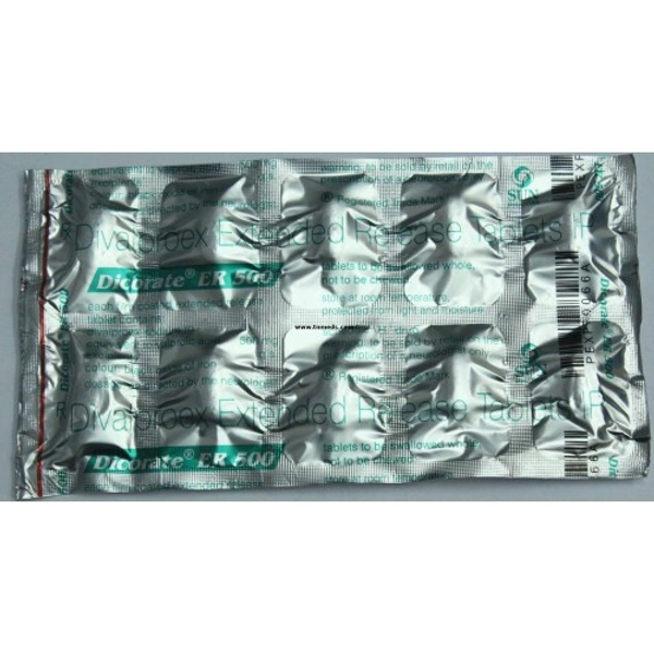 DICORATE ER 500MG - 10TAB