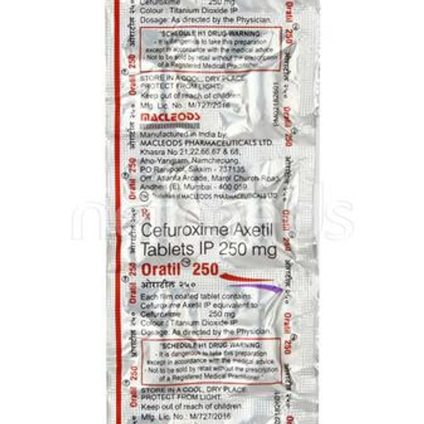 ORATIL 250MG - 10TAB