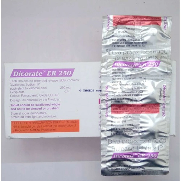 DICORATE ER 250MG - 10TAB