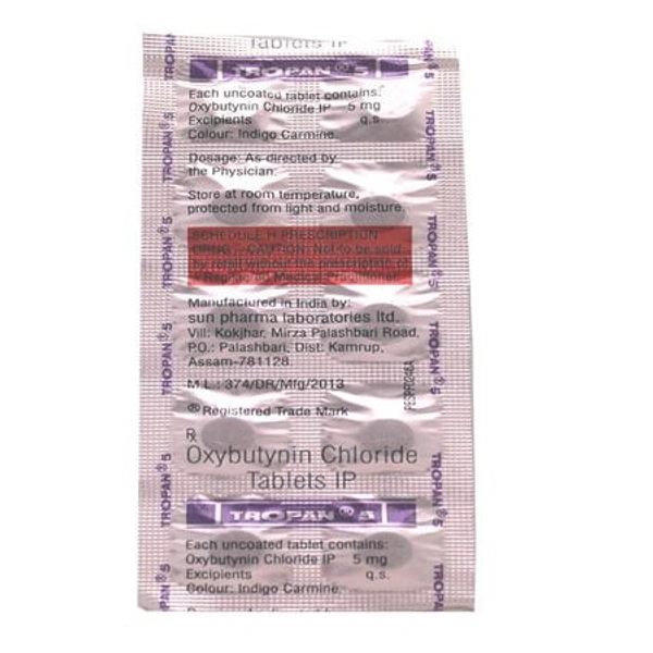 TROPAN 5MG - 10TAB