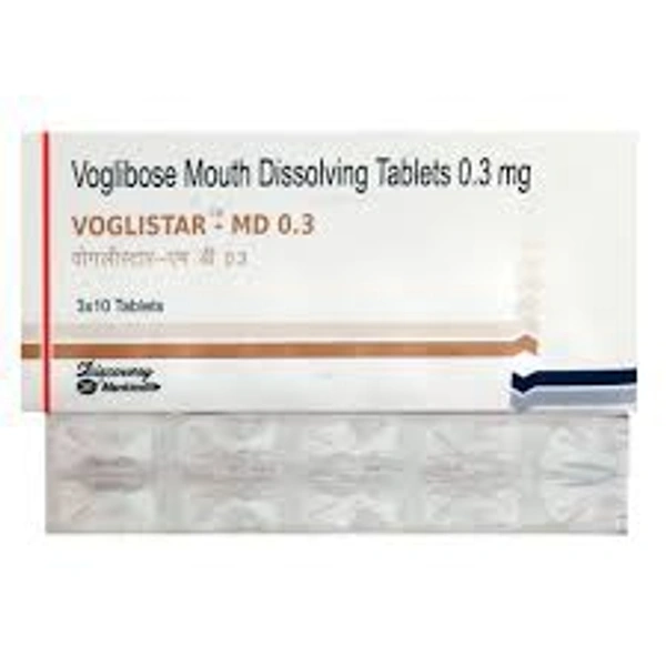VOGLISTAR MD 0.3MG - 10TAB
