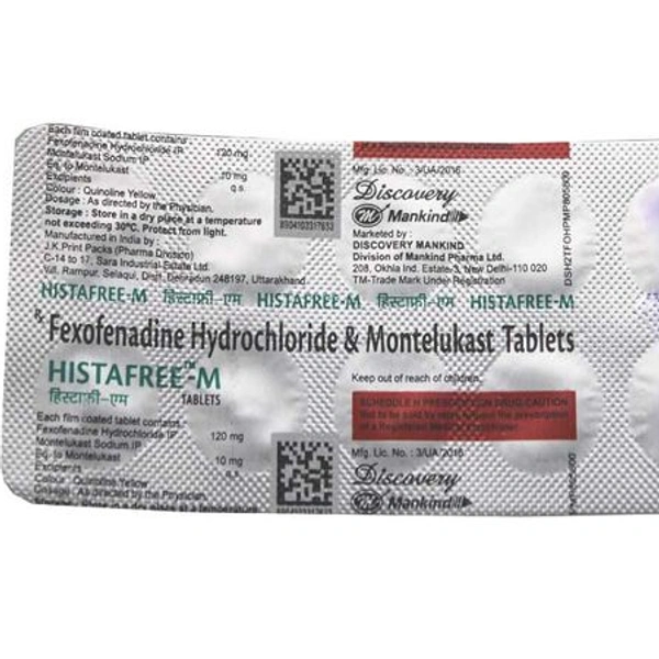 HISTAFREE M TAB - 10TAB