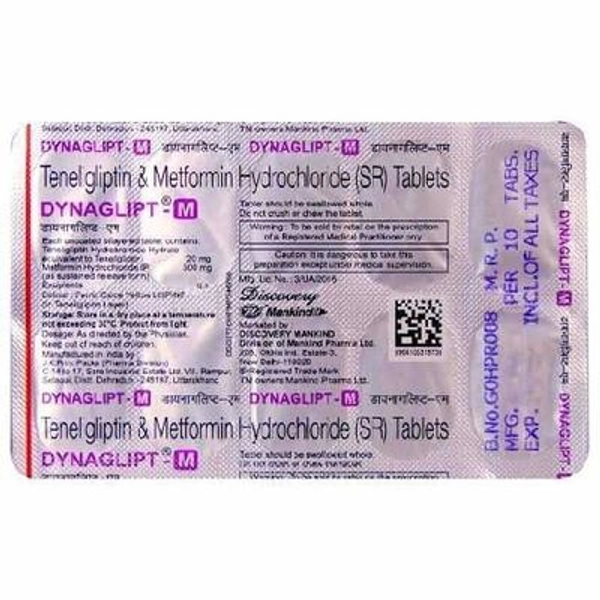 DYNAGLIPT M - 10TAB