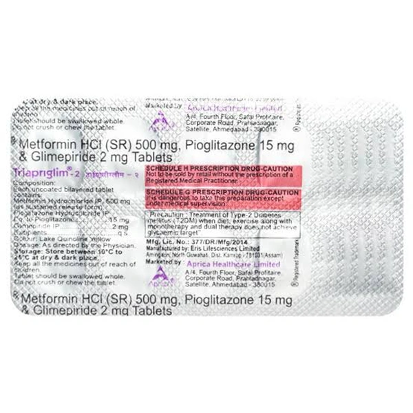 trioraglim 2  - 10TAB