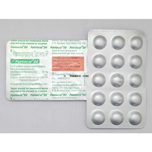 PANTOCID 20MG - 10TAB