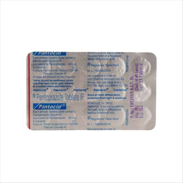 PANTOCID 40MG - 15TAB