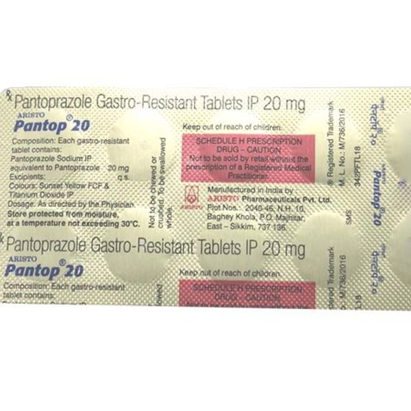 PANTOP 20MG - 10TAB