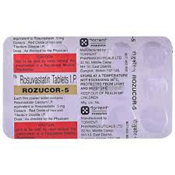 ROZUCOR 5MG - 15TAB