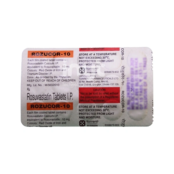 ROZUCOR 10MG - 15TAB
