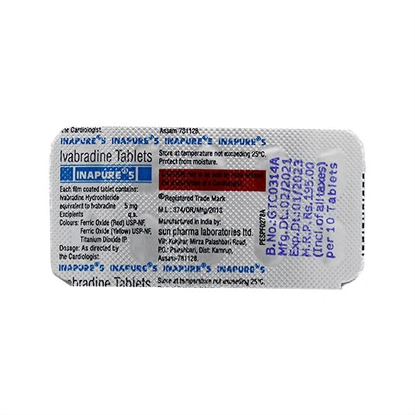 INAPURE 5MG - 10TAB