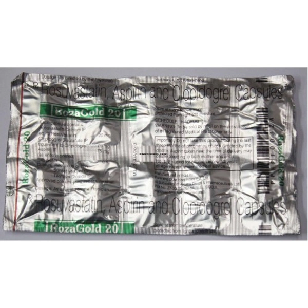 ROZAGOLD 20MG - 10TAB