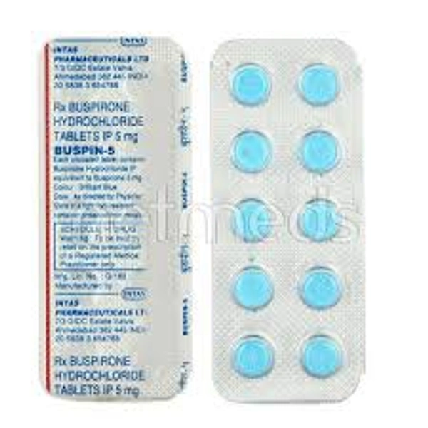 BUSPIN 5MG - 10TAB