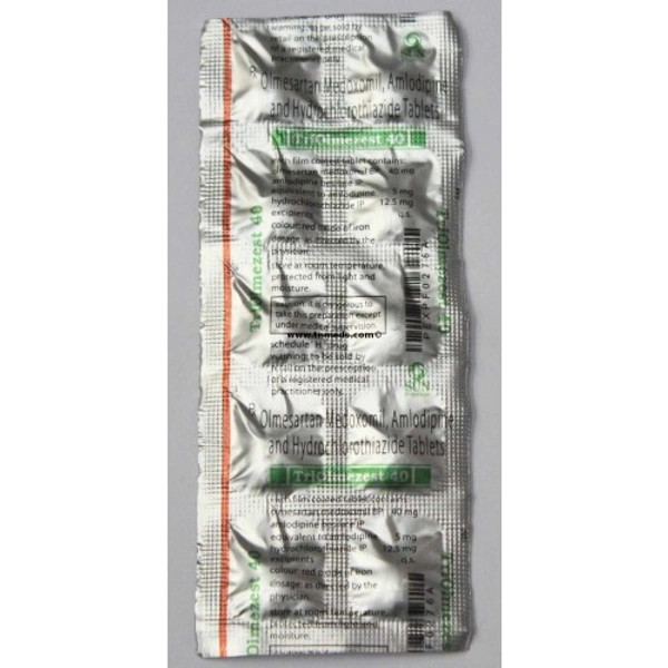 TRIOLMEZEST 40MG - 10TAB