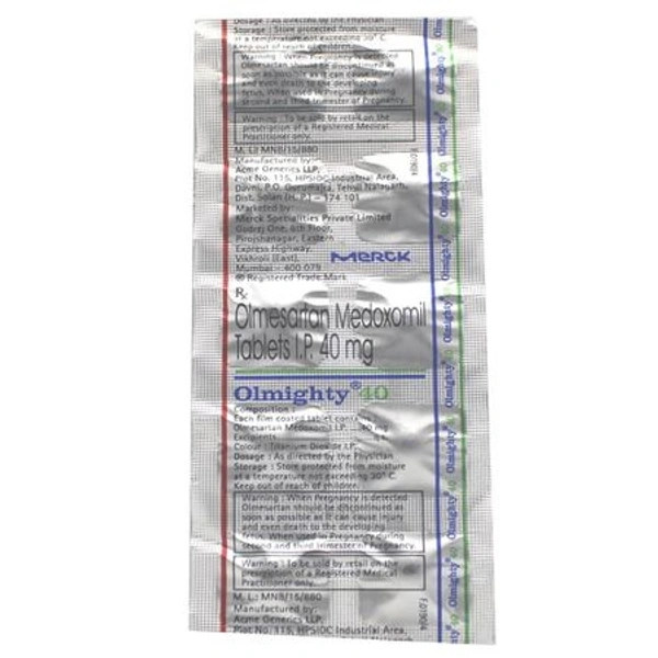 OLMIGHTY 40MG - 10TAB