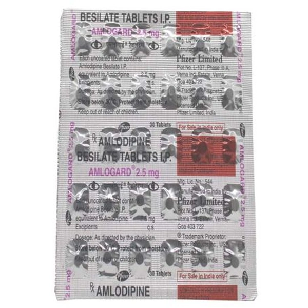 AMLOGARD 2.5MG - 30TAB