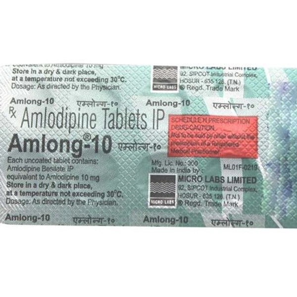 AMLONG 10MG - 10TAB