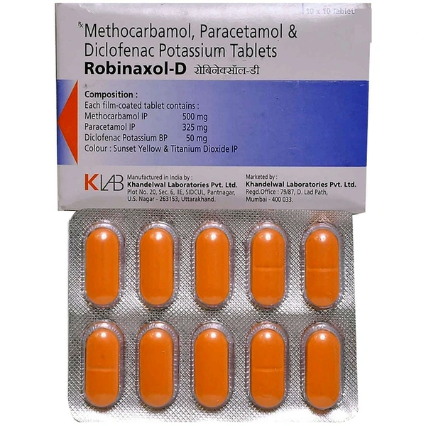 ROBINAXOL D - 10TAB
