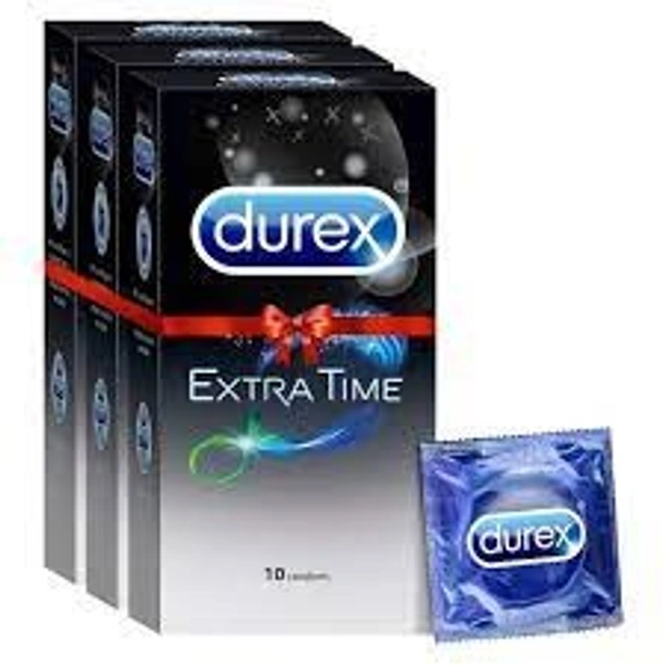 DUREX EXTRA TIME CONDOM 10PCS