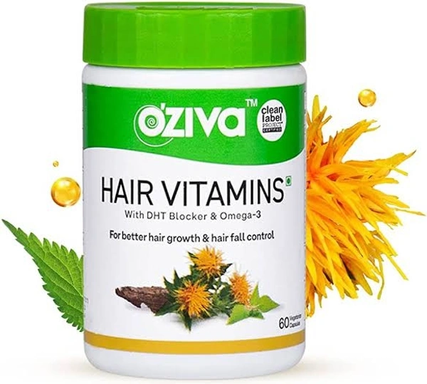 Oziva Hair Vitamin 60 Cap - 60 Cap