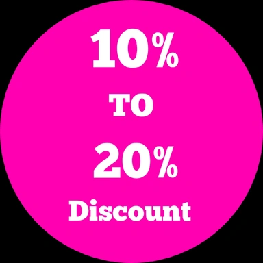 10% To 20% Discount