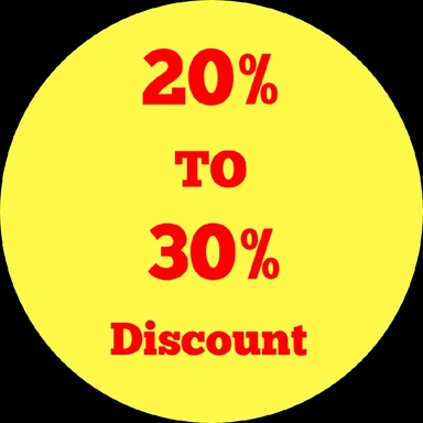 20% To 30% Discount