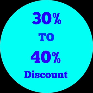 30% To 40% Discount