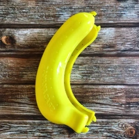 0123 Banana Case Lunch Box Yellow